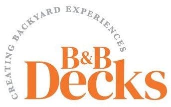 A logo for the b & b deck.