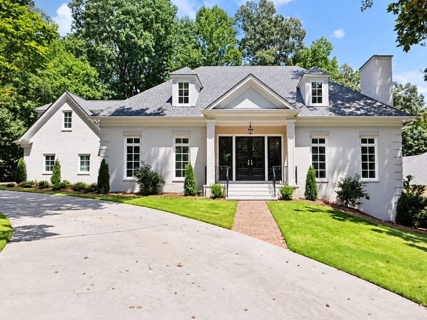 B&B completed residential exterior construction