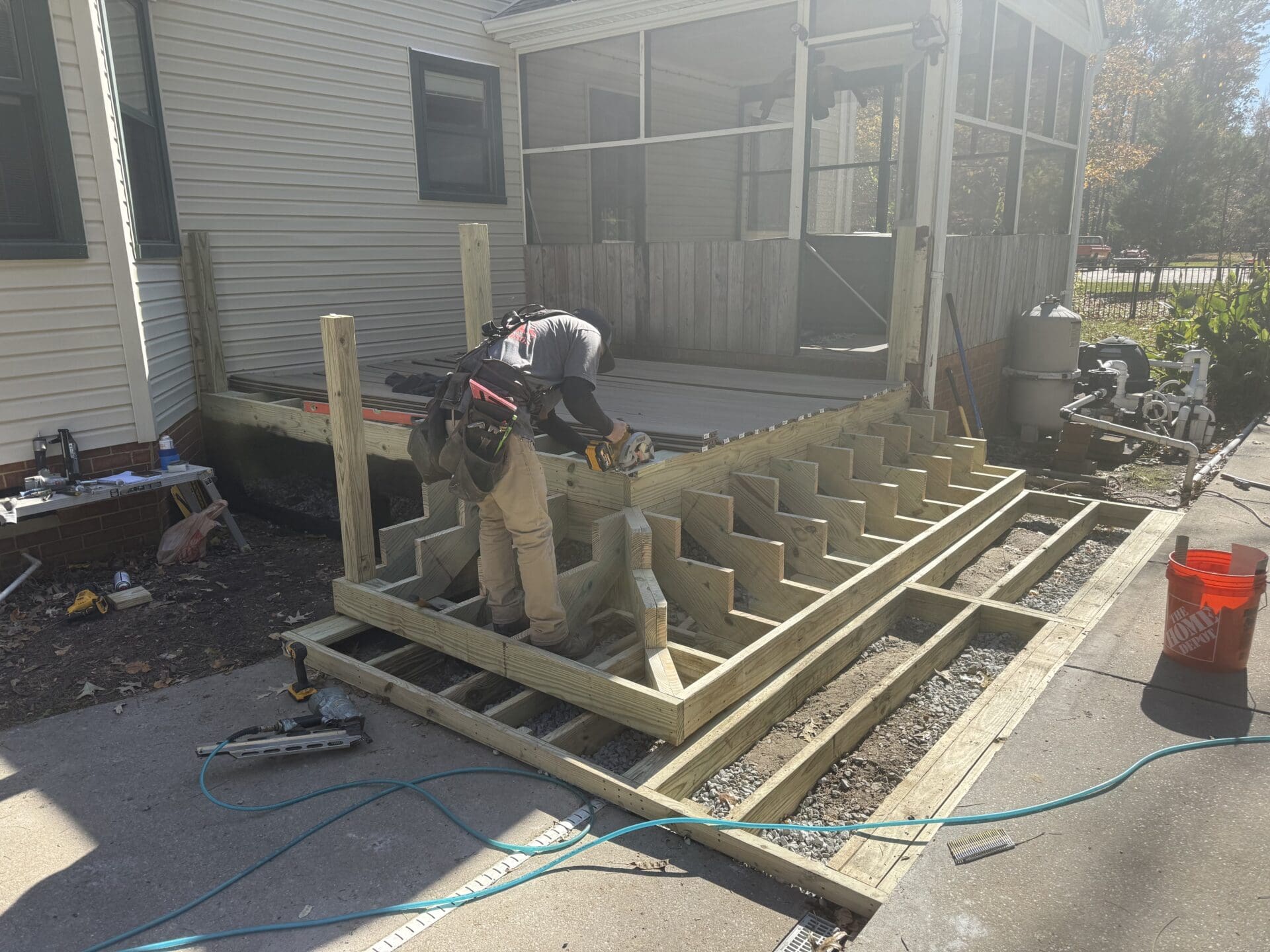 Deck inspection Hampton Roads